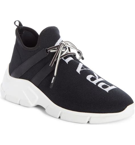 prada knit sneakers|Prada female sneakers.